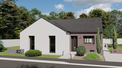 Maison - 82 m² - 5 pièces