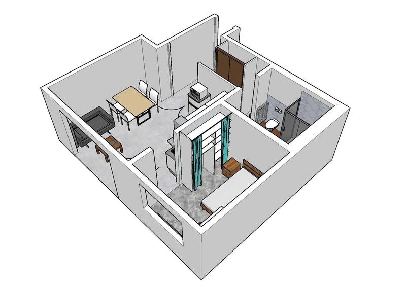 Appartement - 39 m² - 2 pièces