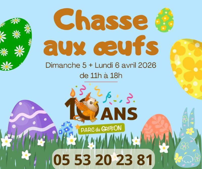 Chasse aux Oeufs au Parc du Griffon