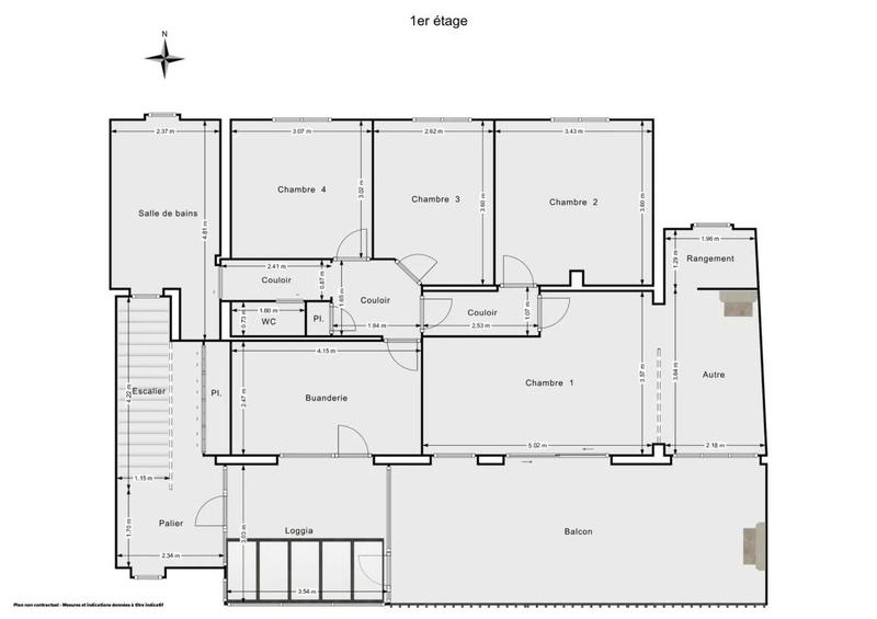 Maison - 170 m² - 8 pièces