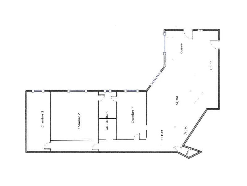 Appartement - 103 m² - 4 pièces