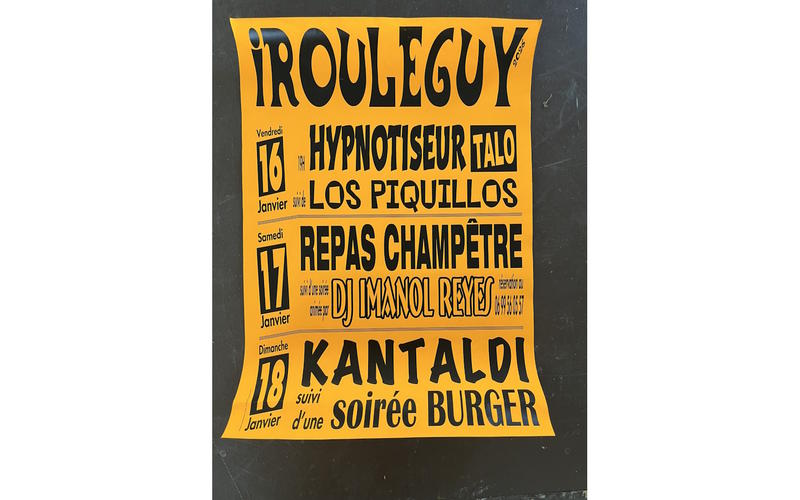 Fêtes de village : kantaldi (chants basques) suivi d'une soirée burger