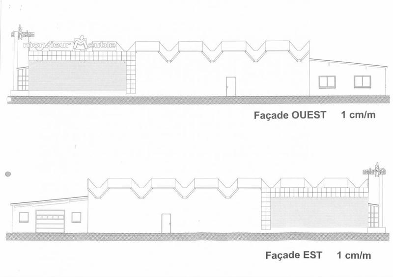 Local commercial - 1 460 m²