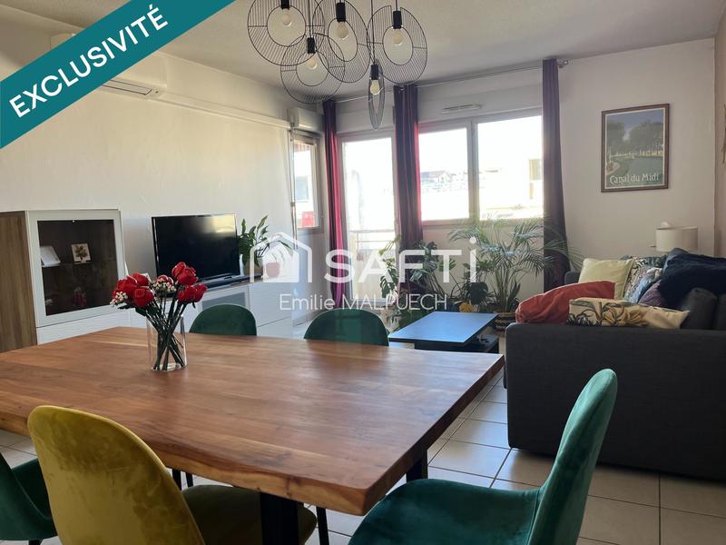 Appartement - 65 m² - 3 pièces