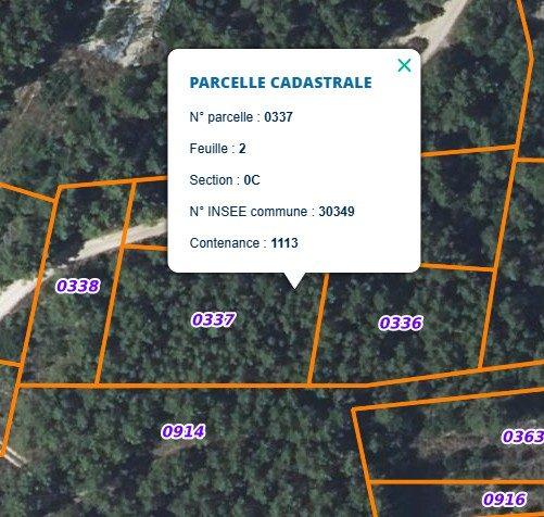 Terrain agricole - 2 005 m²