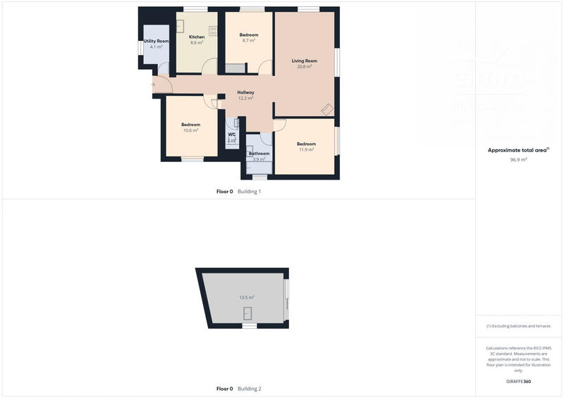 Maison - 85 m² - 4 pièces