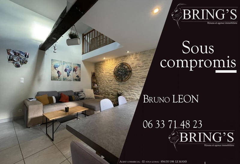 Maison - 72 m² - 3 pièces