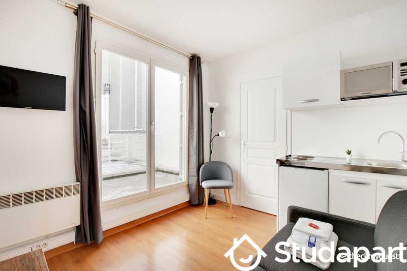 Appartement - 15 m² - 1 pièce
