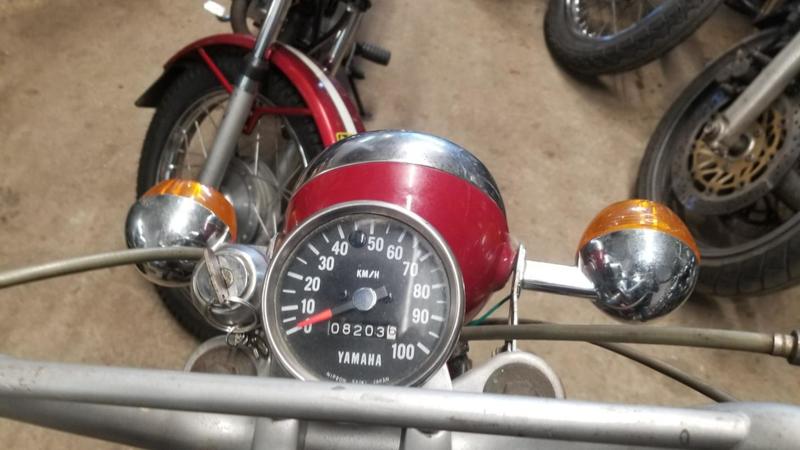 Yamaha Gt 80 mini moto yamaha 0080 Minimoto Rouge