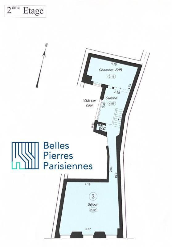 Appartement - 50 m² - 2 pièces