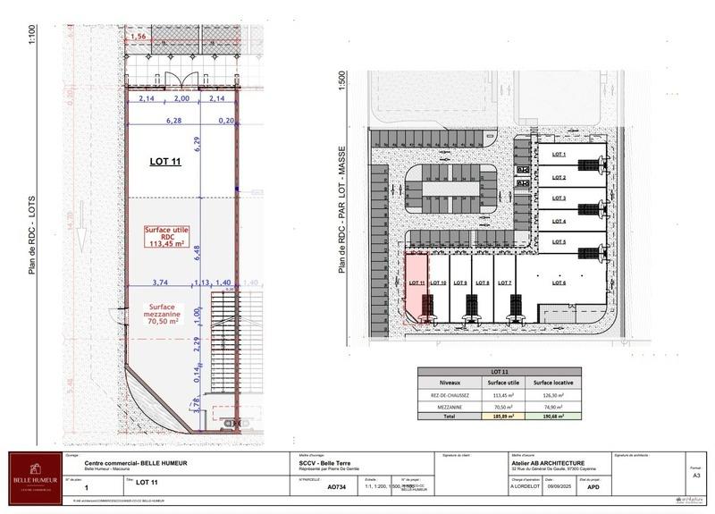 Local commercial - 201 m²