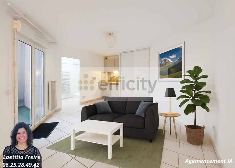 Appartement ancien - 32 m² - 1 pièce