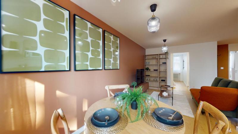 Appartement - 62 m² - 4 pièces