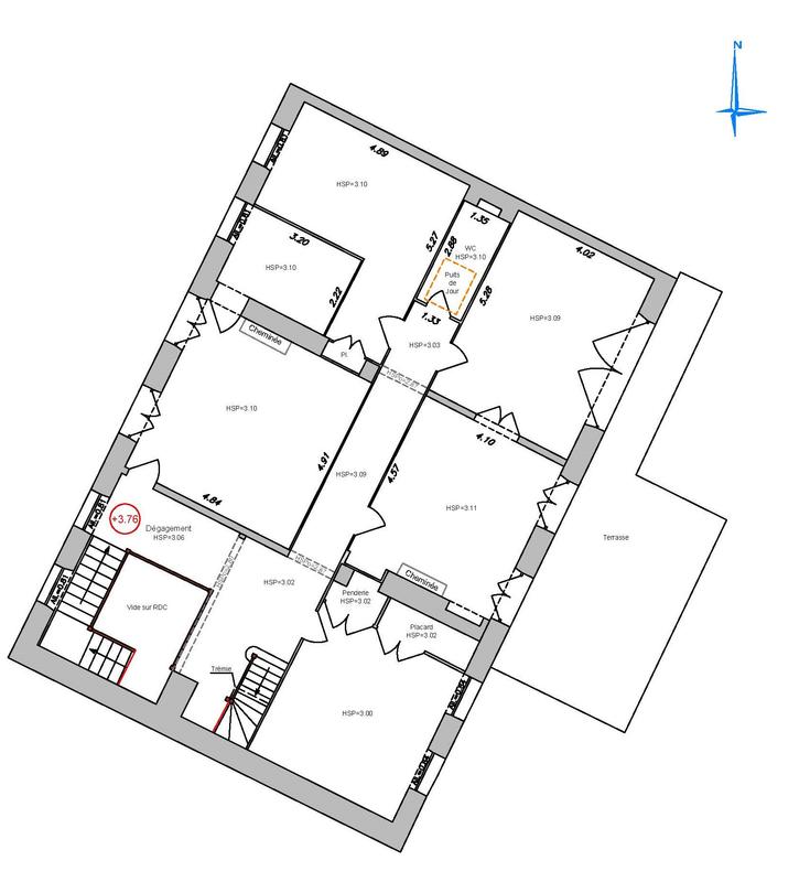 Immeuble - 350 m² - 11 pièces