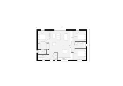 Maison - 90 m² - 4 pièces