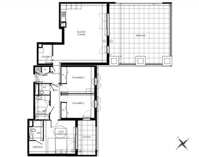 Appartement - 109 m² - 4 pièces