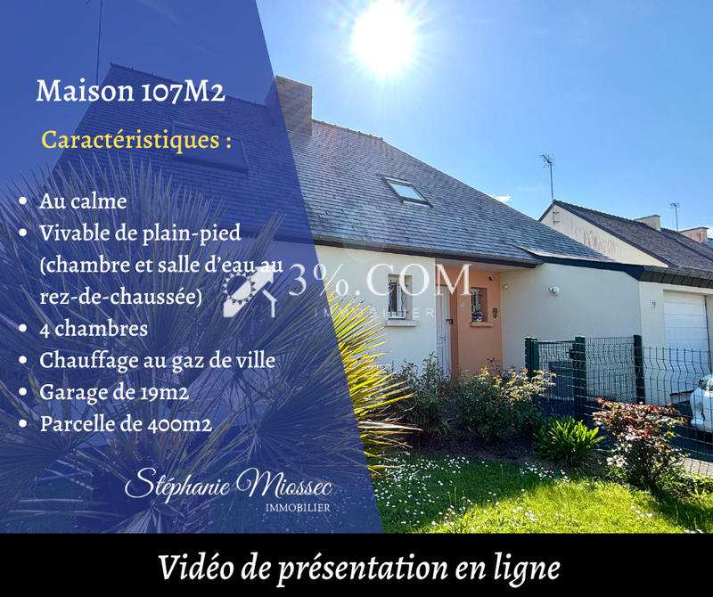 Maison traditionnelle - 107 m² - 5 pièces