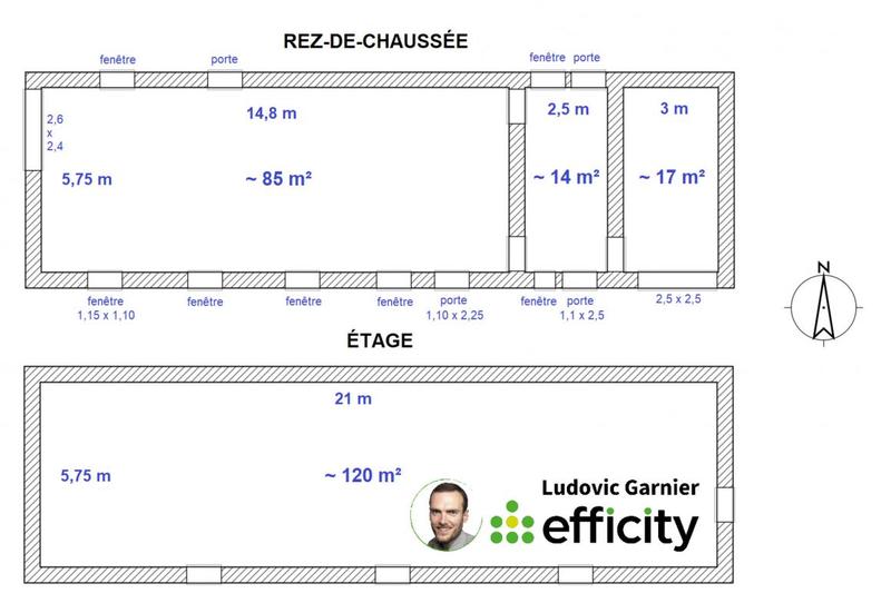 Maison - 300 m² - 1 pièce