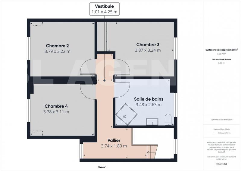 Maison - 111 m² - 5 pièces