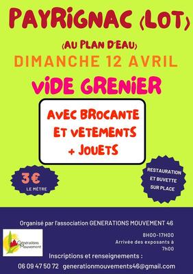 Vide grenier et brocante