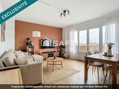 Appartement - 80 m² - 4 pièces