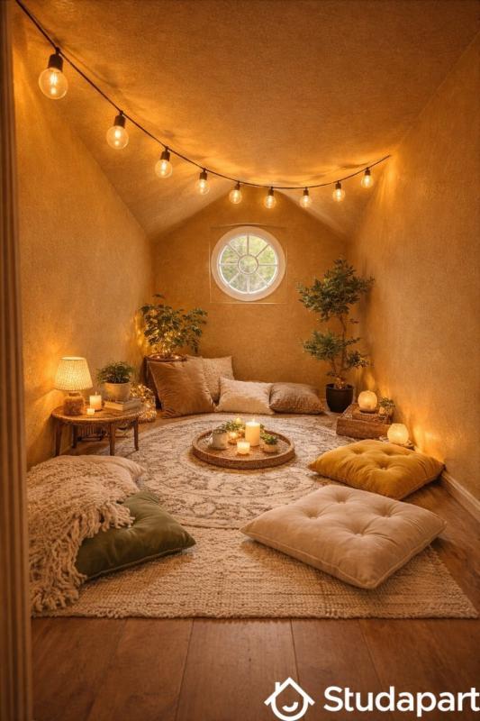 Chambre - 11 m² - 1 pièce