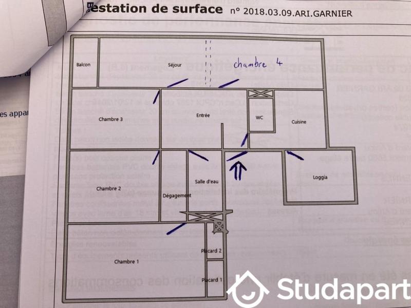 Appartement - 92 m² - 5 pièces