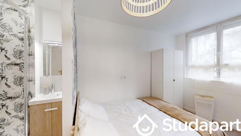 Chambre - 9 m² - 1 pièce