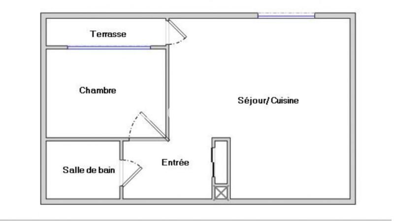 Appartement - 54 m² - 2 pièces