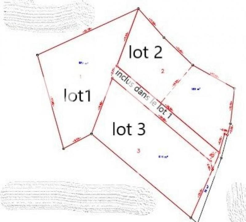 Terrain constructible - 1 802 m²