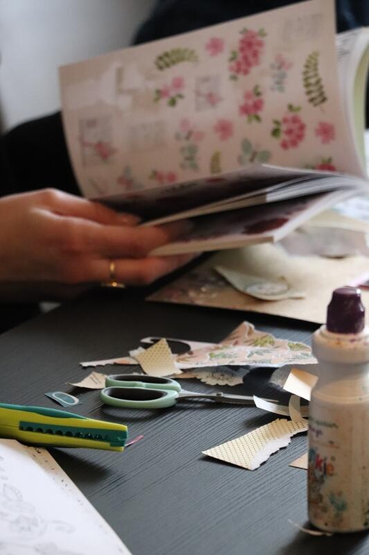 Atelier de scrapbooking