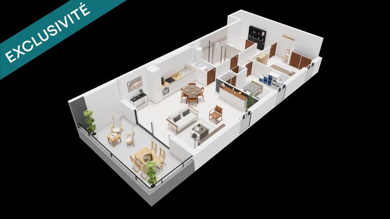 Appartement - 41 m² - 2 pièces