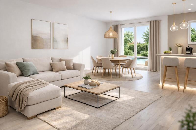 Maison - 90 m² - 4 pièces