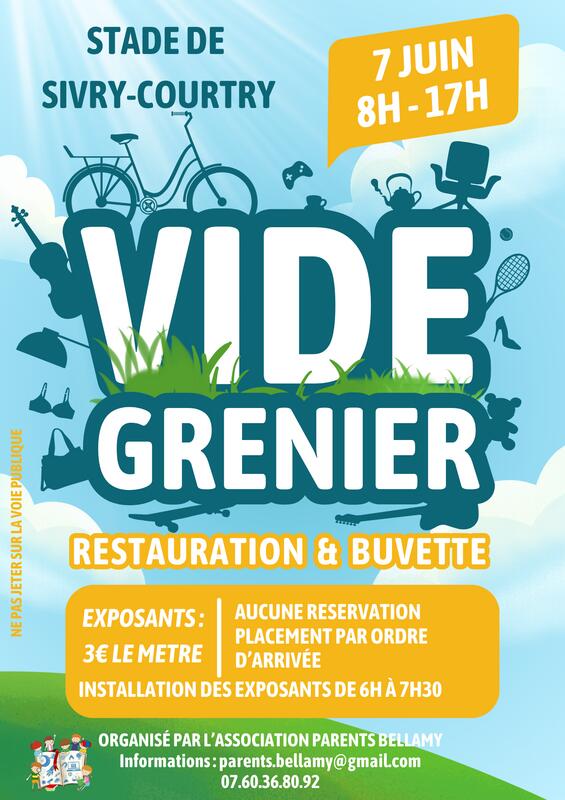 Vide grenier sivry courtry