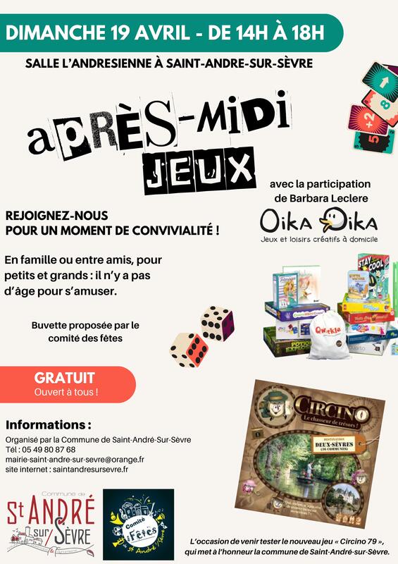 Après-midi jeux