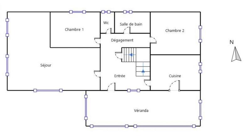 Maison - 155 m² - 7 pièces