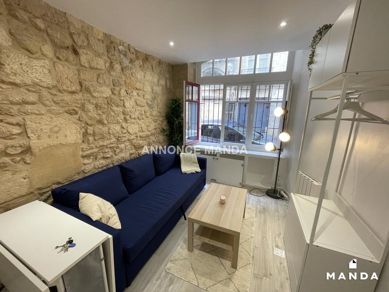 Appartement - 15 m² - 1 pièce