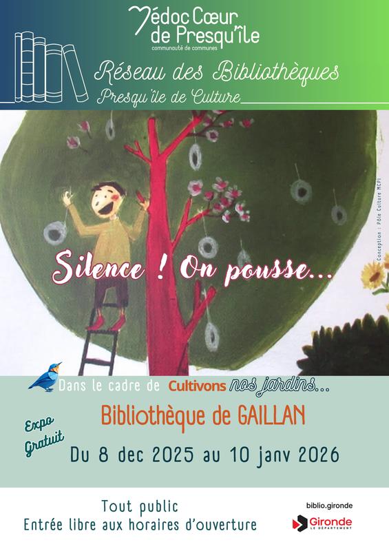 Expo Silence ! On pousse