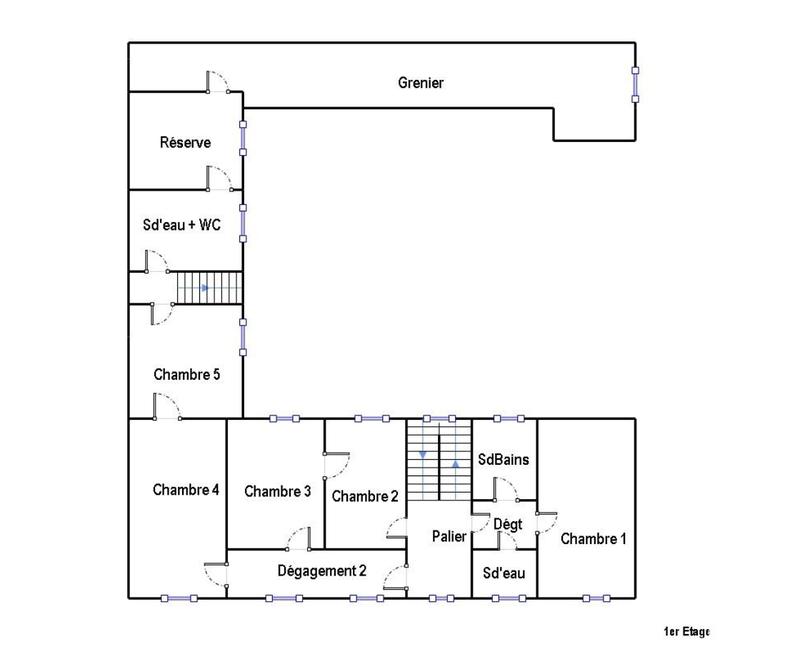 Maison - 327 m² - 12 pièces