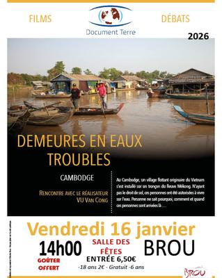 Document Terre - Cambodge, demeures en eaux troubles