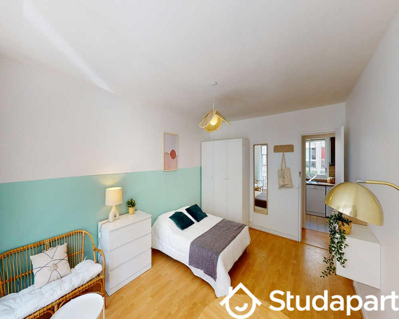 Chambre - 35 m² - 1 pièce