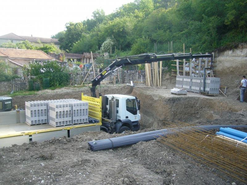 Terrassement et Goudronnage assainissement , Cambou