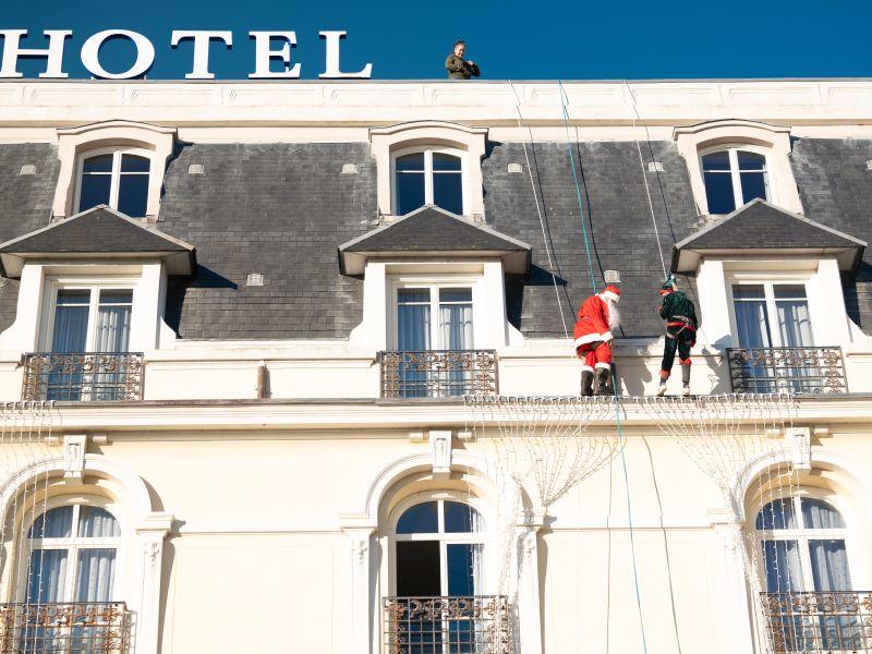 Visite du Père Noël