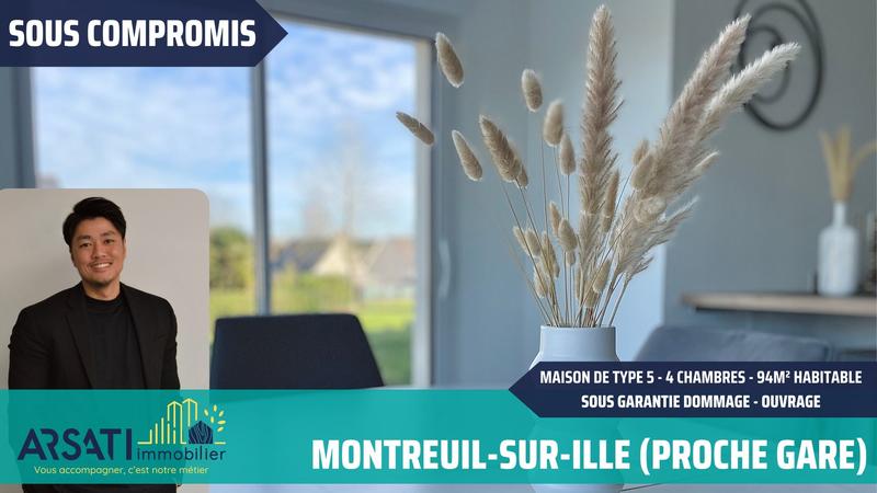 Maison - 94 m² - 5 pièces