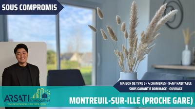 Maison - 94 m² - 5 pièces