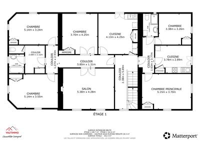 Appartement - 431 m² - 10 pièces