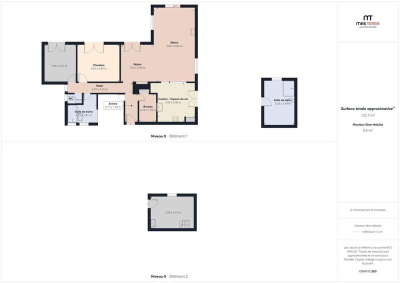 Villa - 102 m² - 3 pièces