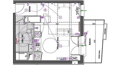 Appartement - 37 m² - 1 pièce