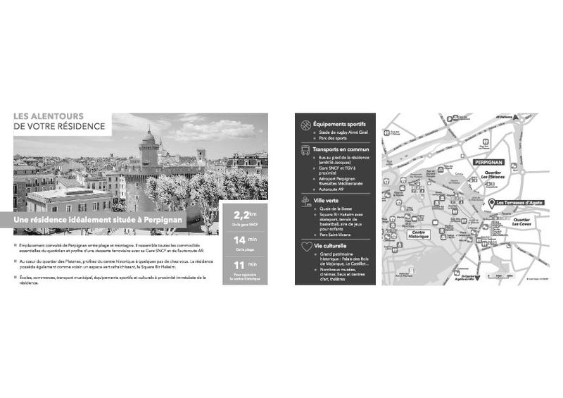 Appartement - 45 m² - 2 pièces