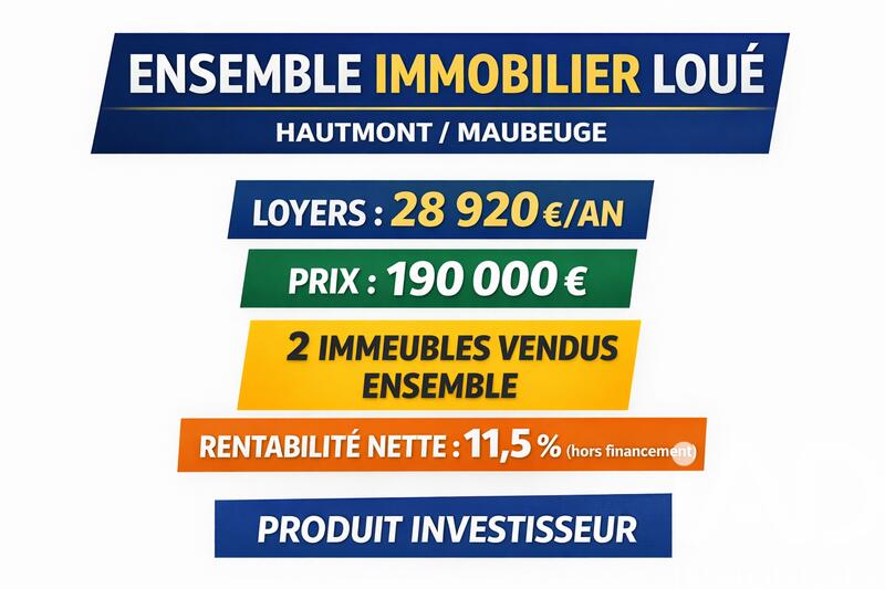 Immeuble - 180 m²